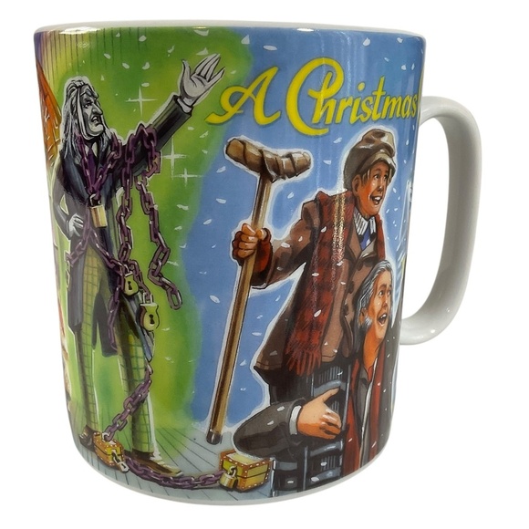 34 oz Radio City Entertainment A Christmas Carol Collector Mug huge Oversized - Picture 2 of 8